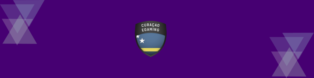 Baneris su Curaçao licencijos ženklu