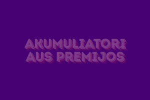 Akumuliatoriaus premijos